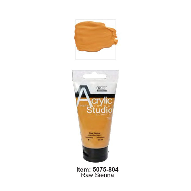 KCK Studio Acrylic 75ml / #804 Raw Sienna
