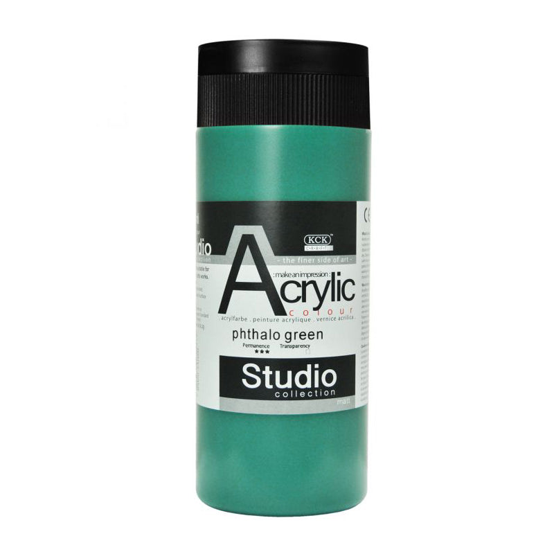 KCK Studio Acrylic 520ml / #501 Phthalo Green