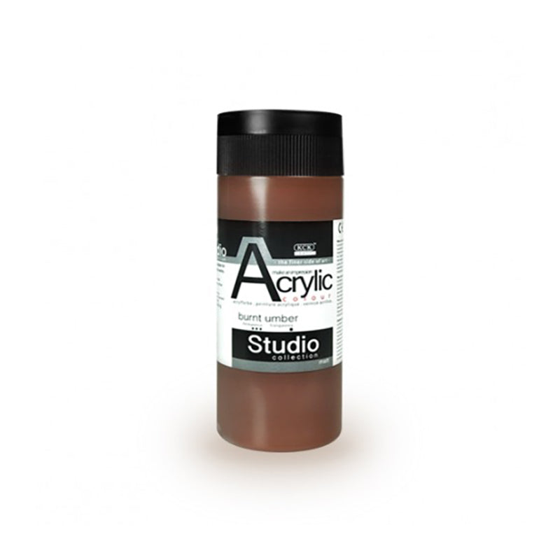 KCK Studio Acrylic 520ml / #802 Burnt Umber
