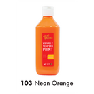 KCK Young Artist Tempera Paint 500ml #103 Neon Orange