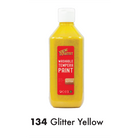 KCK Young Artist Tempera Paint 500ml #134 Glitter Yellow