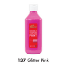 KCK Young Artist Tempera Paint 500ml #137 Glitter Pink