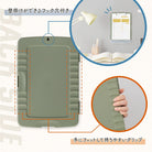 CARL Clip Board Case CSC-001 Light Green