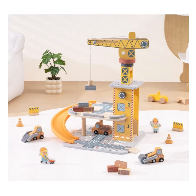 TOOKY TOY Port Crane Set