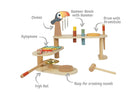 TOOKY TOY Folding Music Stage