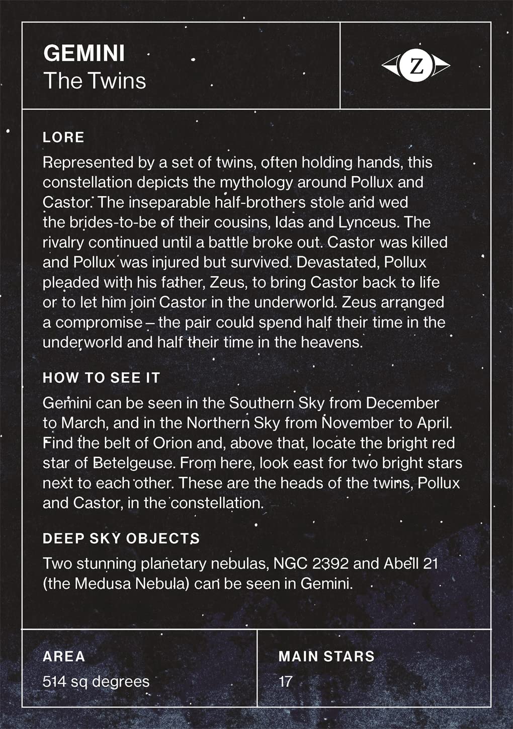 Deck of Stars