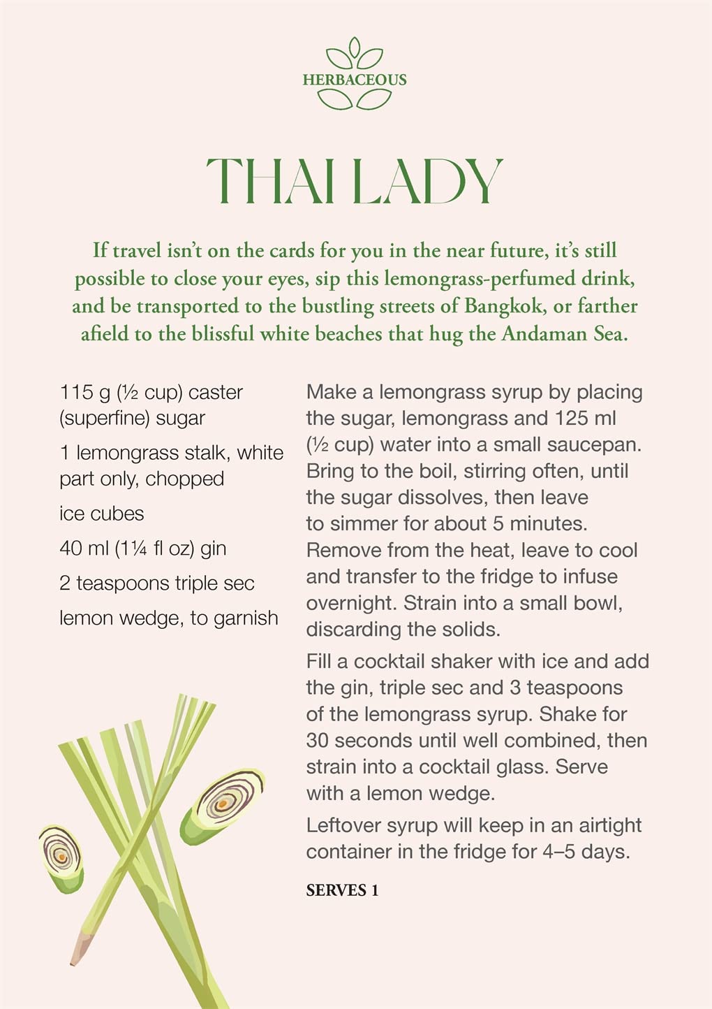 The Botanical Cocktail Deck of Cards