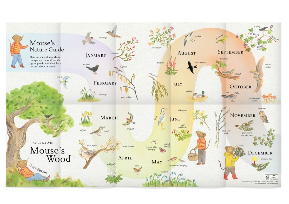 Mouse's Wood Story Puzzle