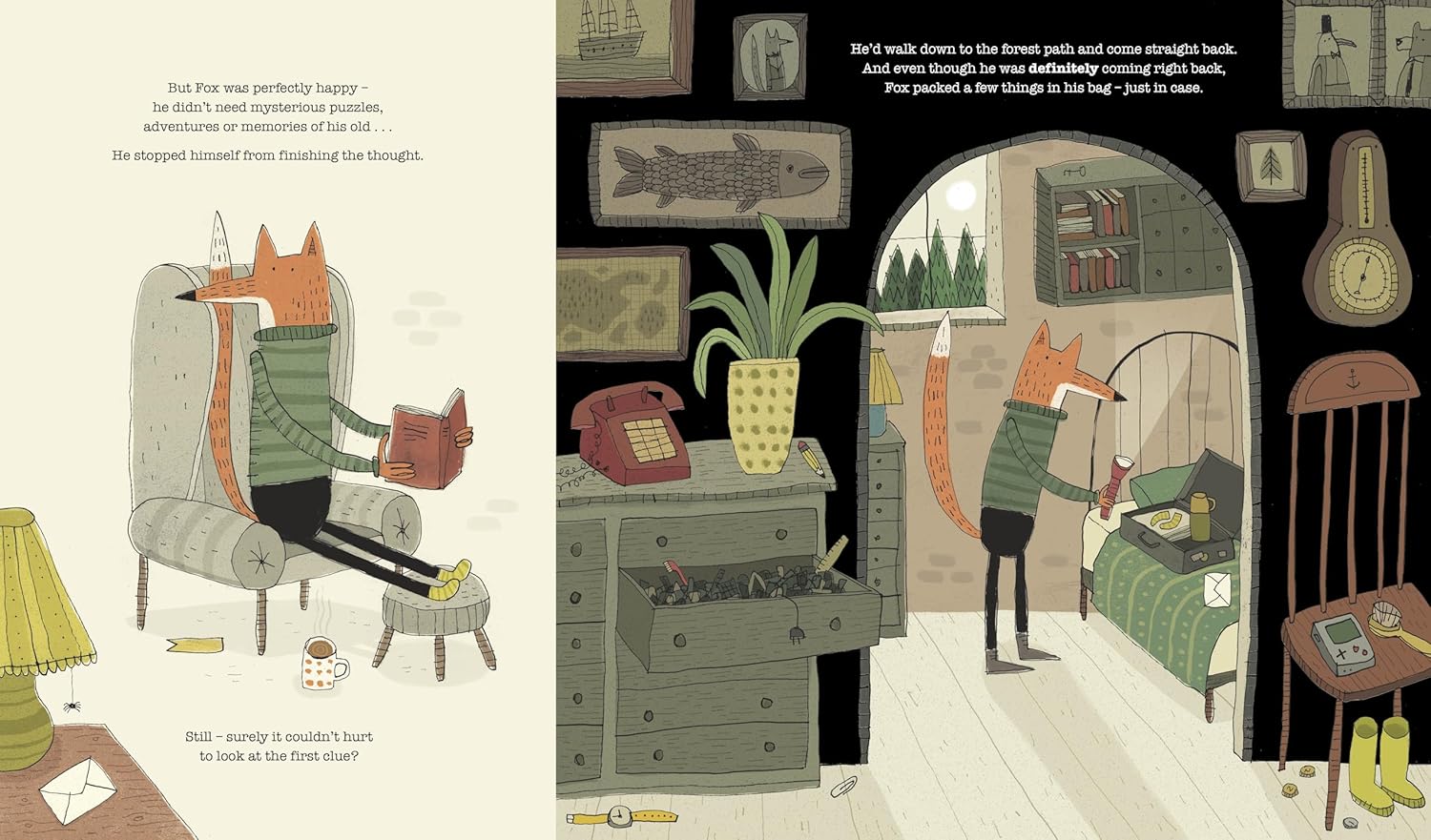 Fox And The Mystery Letter by Alex G Griffiths