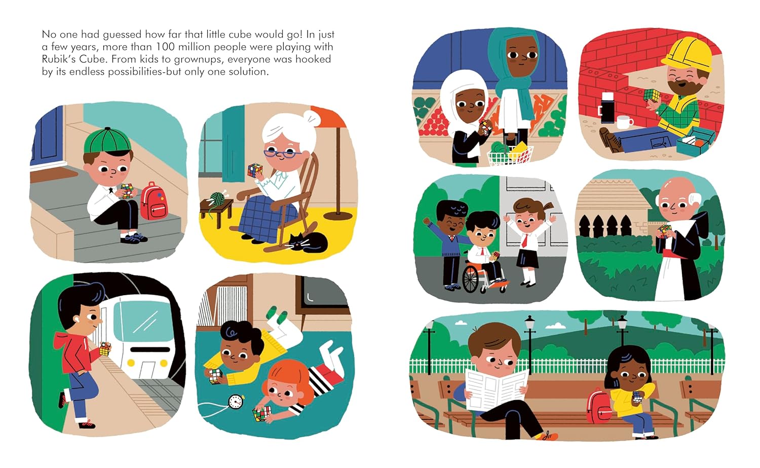 Little People Big Dreams Erno Rubik by Sanchez Vegara