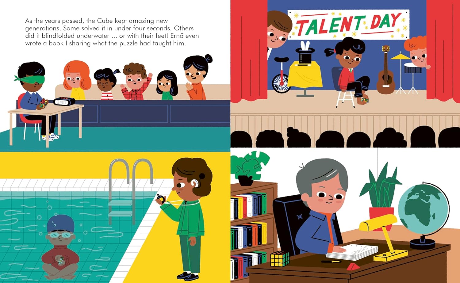 Little People Big Dreams Erno Rubik by Sanchez Vegara