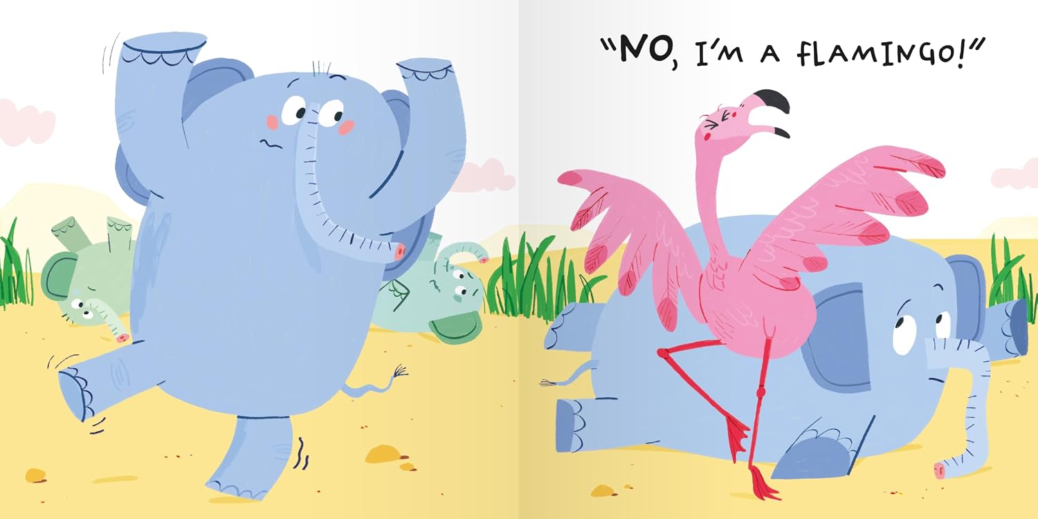 No I'm A Flamingo by Catharine Robertson