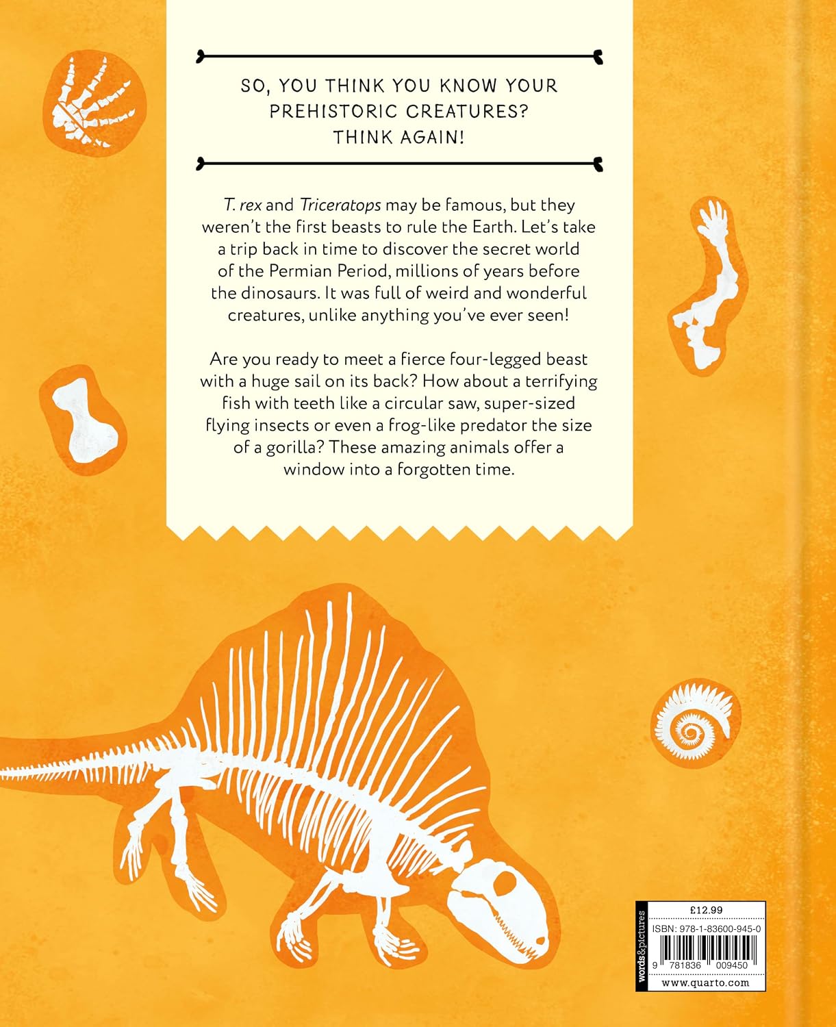 Beasts From Before the Dinosaurs by Ben Lerwill
