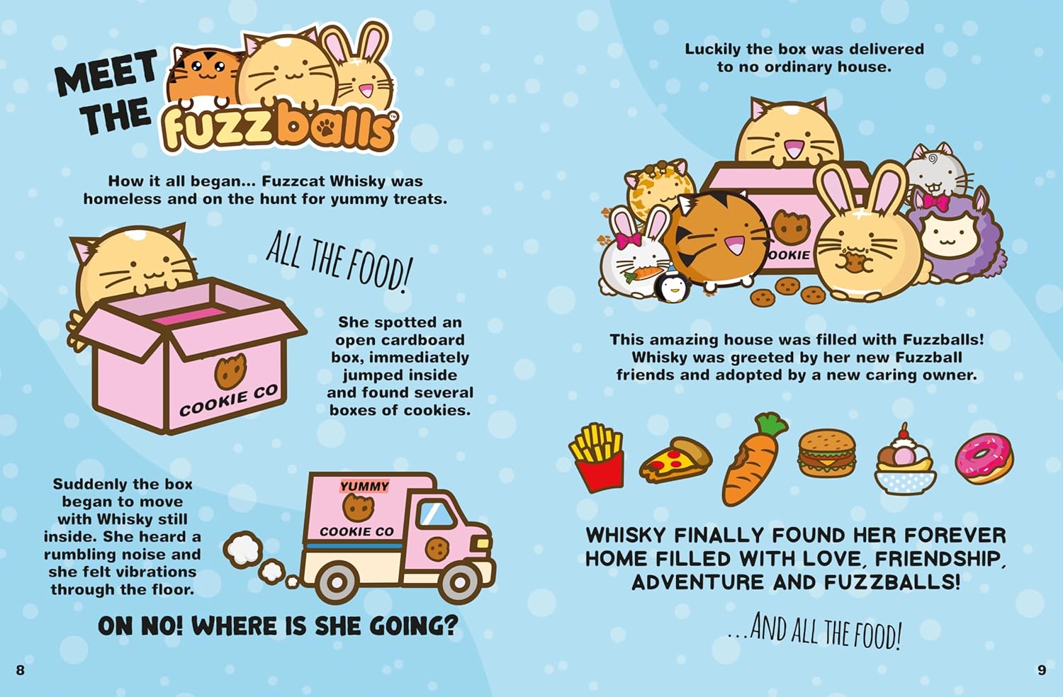 Fuzzballs A Guide To A Super Cute Life by Marc Sach