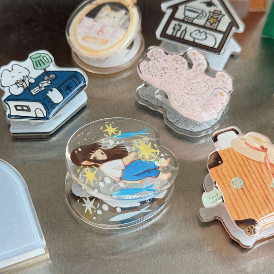 SOM Studio SOMe Market Acrylic Clip Blind Bag