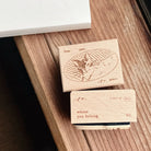 SOMESORTOF.FERN Rubber Stamp the shape of ferns