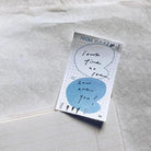 SOMESORTOF.FERN Sticky Memo Roll Flowing Thoughts Sample Pack (6 designs x 2)
