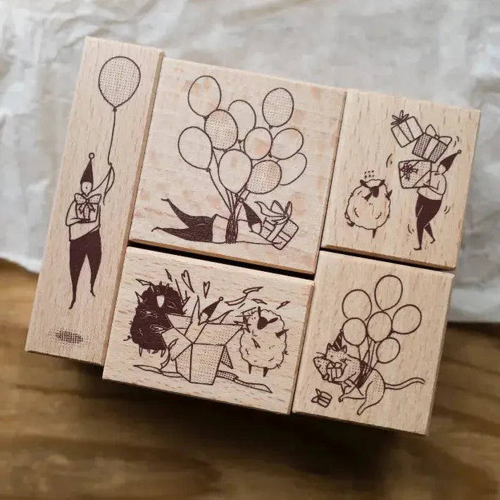 MODAIZHI 10th Anniversary Rubber Stamp Set