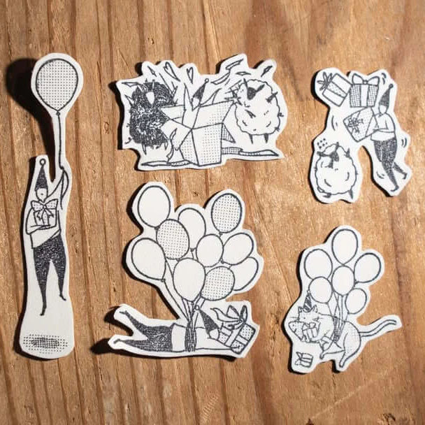 MODAIZHI 10th Anniversary Rubber Stamp Set
