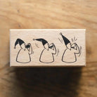 MODAIZHI Rubber Stamp Collection: Notice Signboard Elf