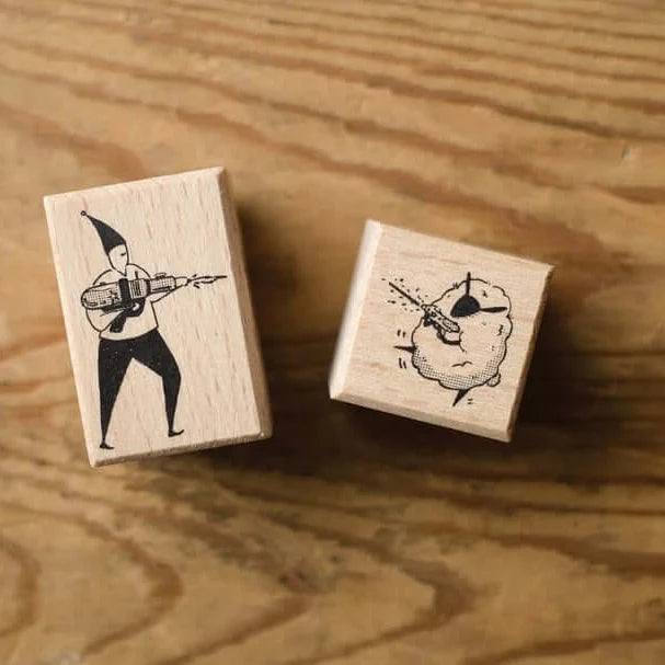 MODAIZHI Rubber Stamp Set Summer Duel
