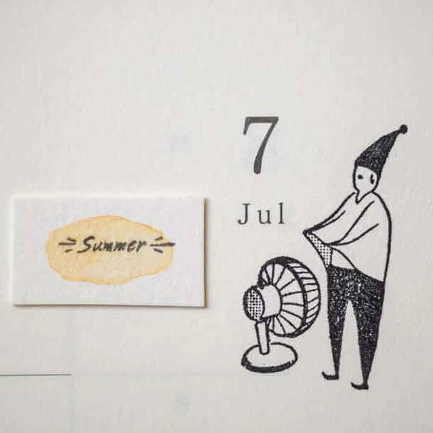 MODAIZHI Rubber Stamp Beat The Heat