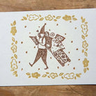MODAIZHI Rubber Stamp The Solo Traveler Elf