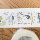 MODAIZHI PET Tape Stationery Elf Sample Roll (100cm per cycle)
