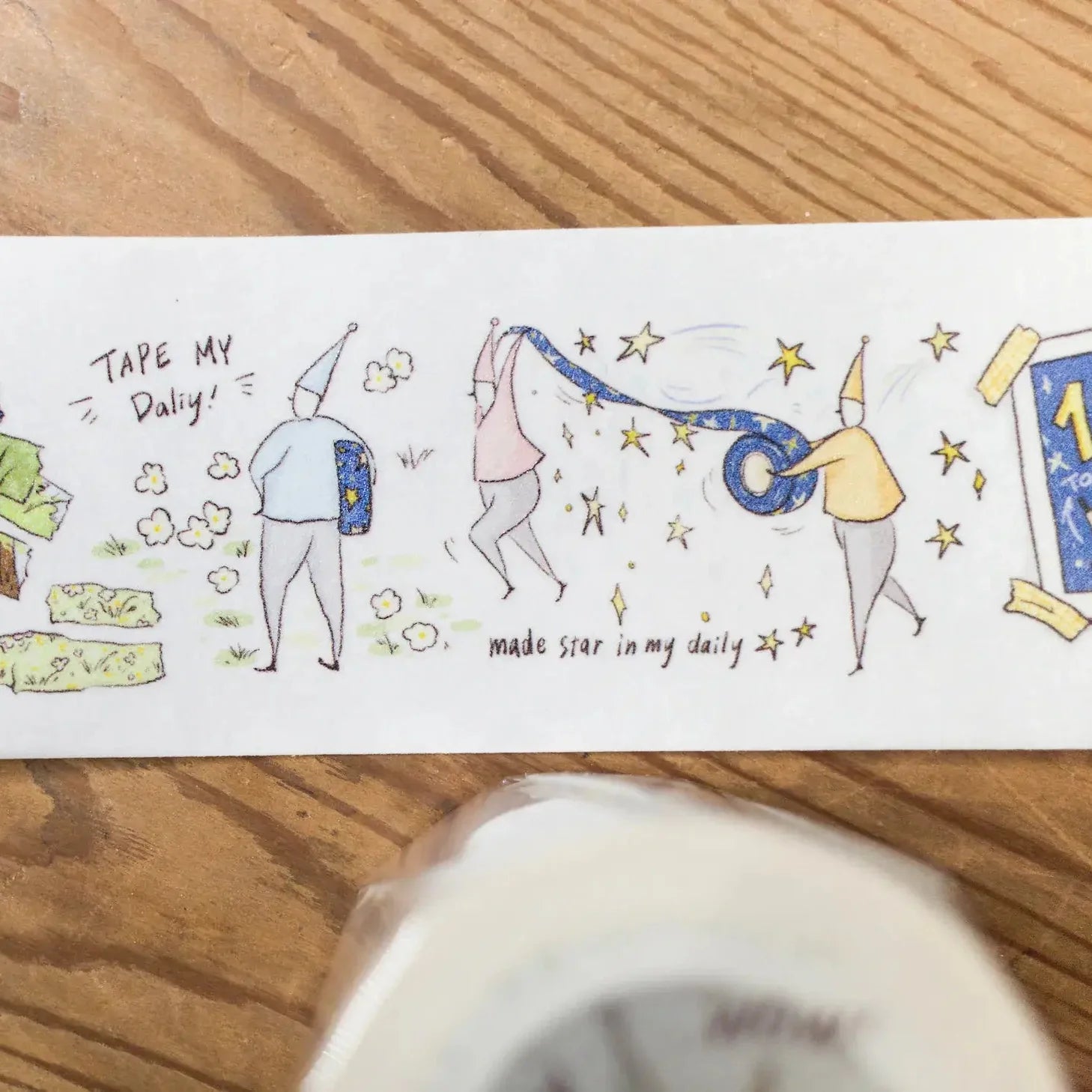 MODAIZHI PET Tape Stationery Elf Sample Roll (100cm per cycle)