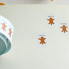 PANDA FACTORY Price Tag Labels Hello Tiger (L) Sample Pack (50± pieces)