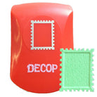 DECOP Embossing Punch Postage Stamp