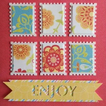 DECOP Embossing Punch Postage Stamp