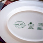 OURS Oval Ceramic Plate Bon Appetit!