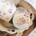 MEOW ILLUSTRATION Kiss-Cut Washi Tape The Starry Night Sample Roll (100cm per cycle)