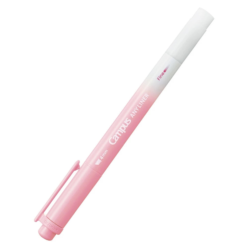 KOKUYO Campus Any Liner Highlighter 4mm Fine Tip Neon Pink (WPM1-1)
