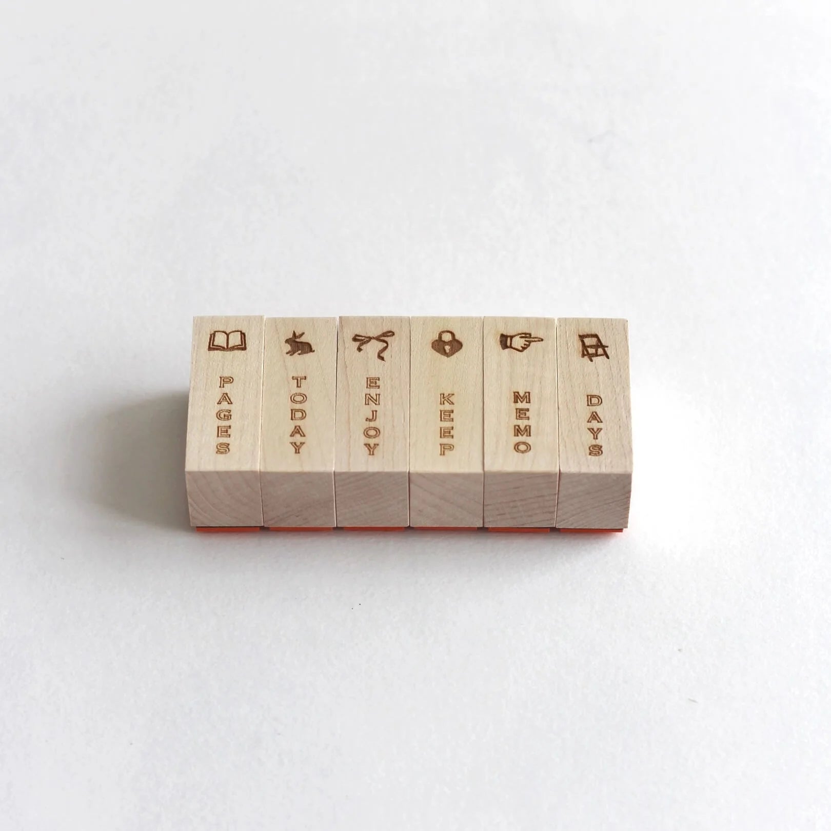 NYRET Rubber Stamp Collection: Vol.14 Words For Days No.94 Pages