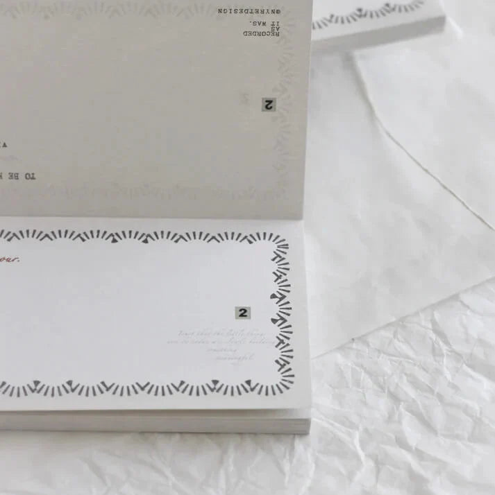 NYRET Memo Pad: Recorded As It Was No.34