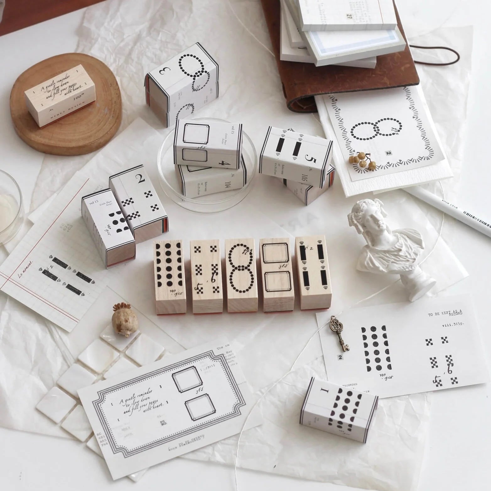 NYRET Rubber Stamp Collection: Vol.15 Little Duet No.101 Spring Time
