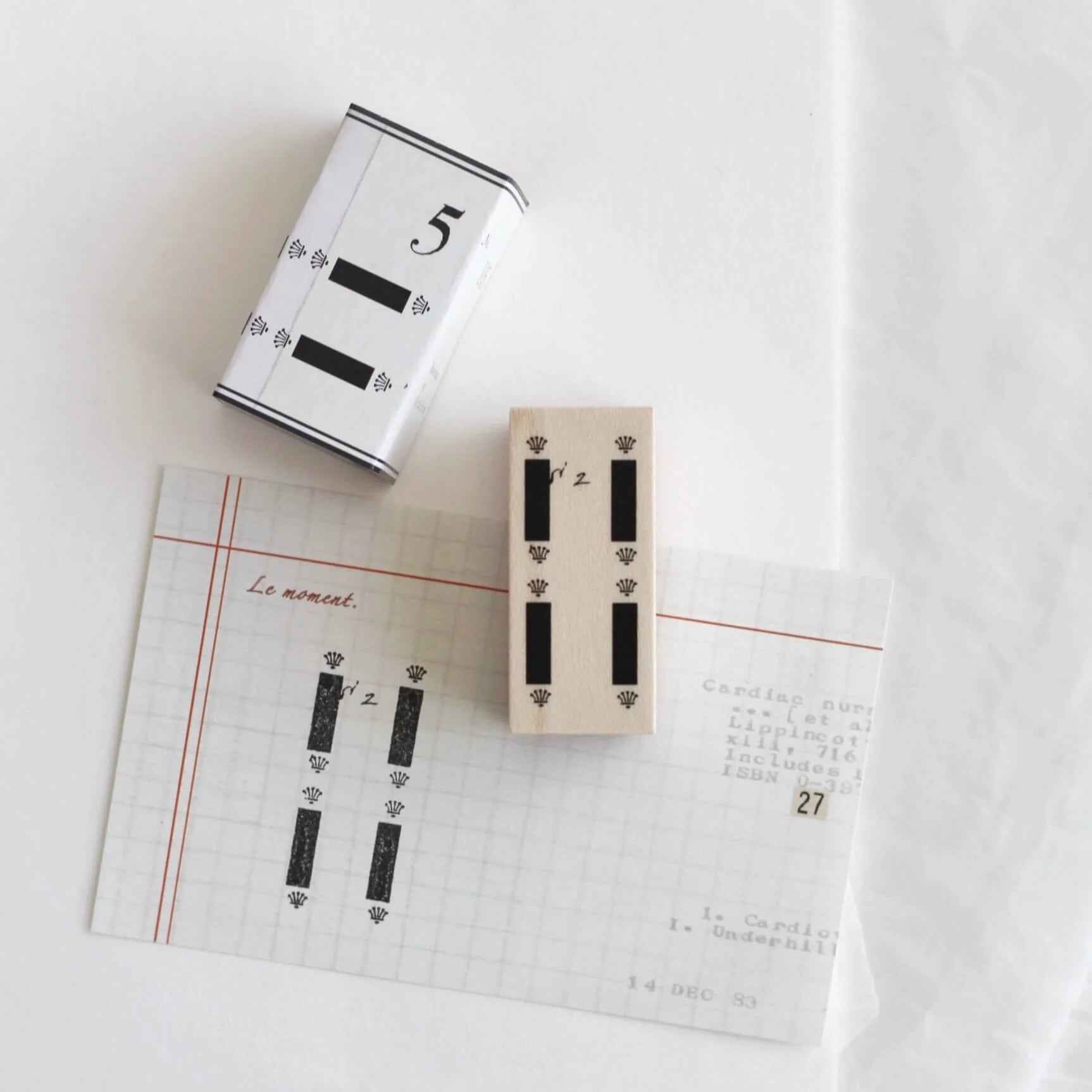 NYRET Rubber Stamp Collection: Vol.15 Little Duet No.105 Corners of Comfort