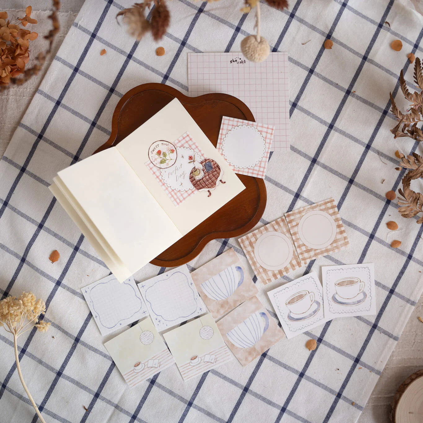 SHO Little Happiness Happiness Memo Pad Coffee Days