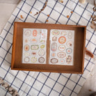 SHO Little Happiness Happiness Print-On Stickers Plates
