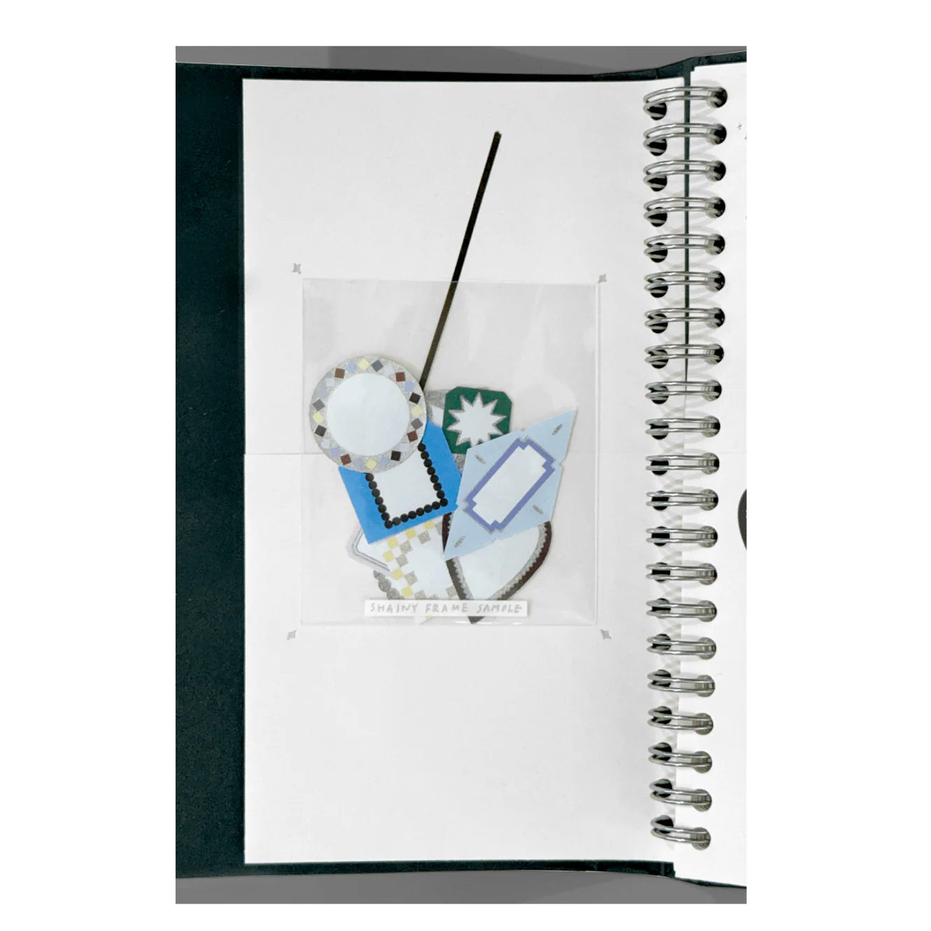 FLAGG Roll Paper Label Shiny Frame