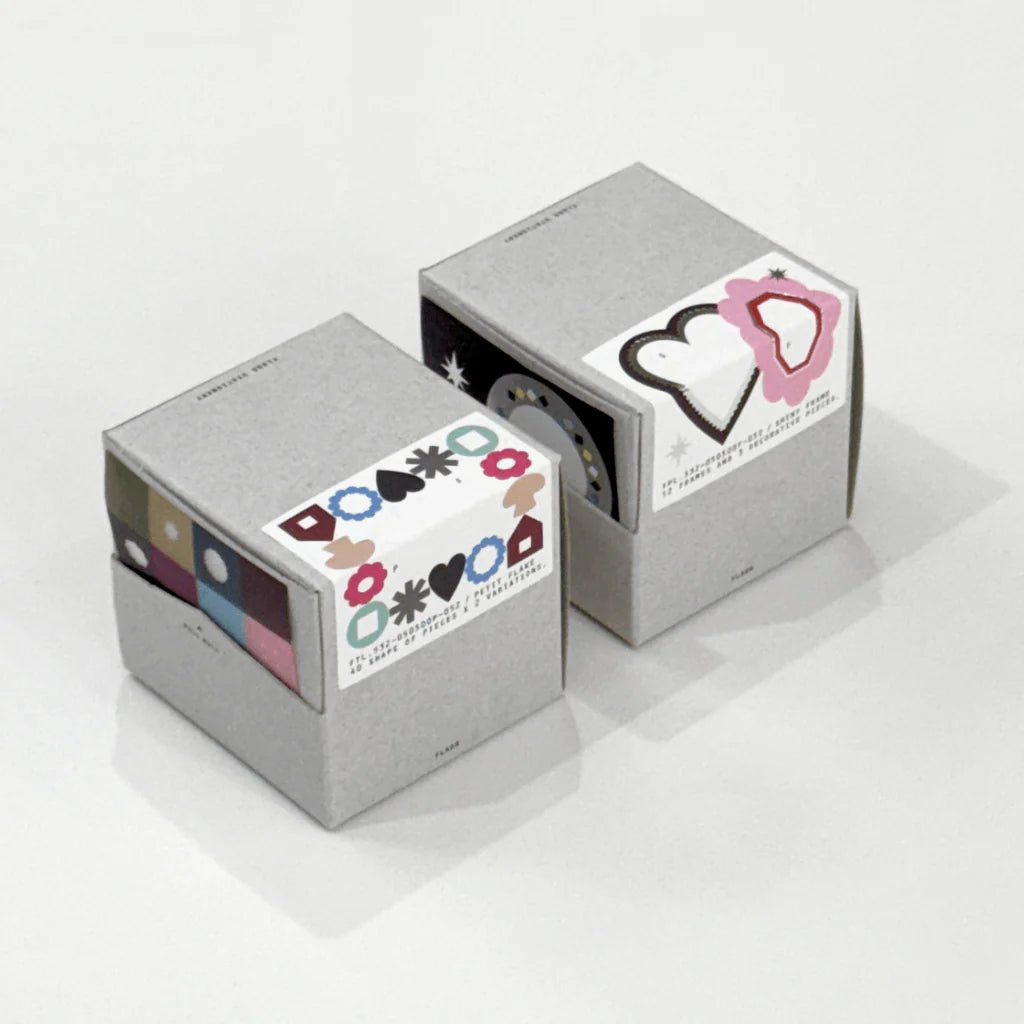 FLAGG Roll Paper Label Shiny Frame