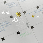 FLAGG Shiny Flake Roll Label Gold