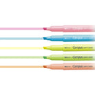 KOKUYO Campus Any Liner Highlighter 4mm Fine Tip Set of 5 Neon Colours (WPM1-NC-5C)