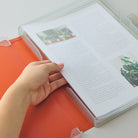 LIHIT LAB Mutual File Case A2029 Slim #4 Terracotta Orange
