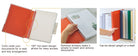 LIHIT LAB Mutual File Case A2029 Slim #4 Terracotta Orange