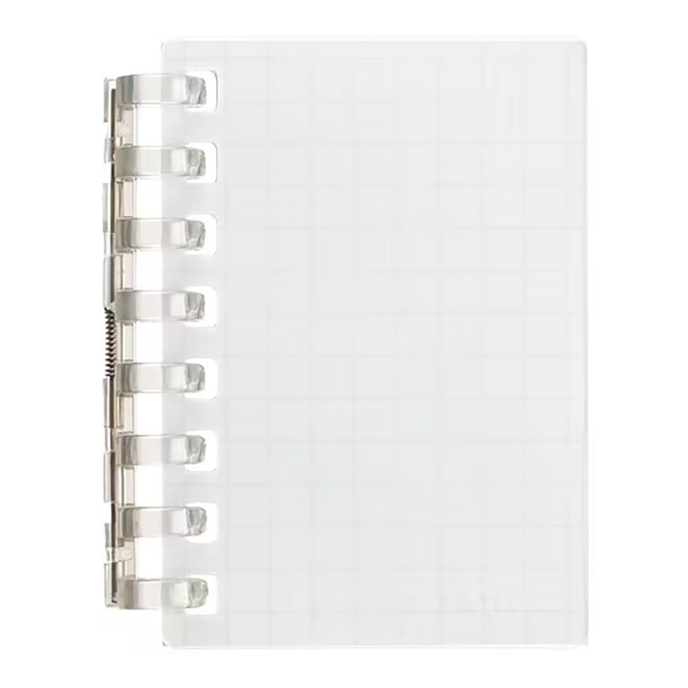 LIHIT LAB Open Ring Notebook Mini #1 Clear