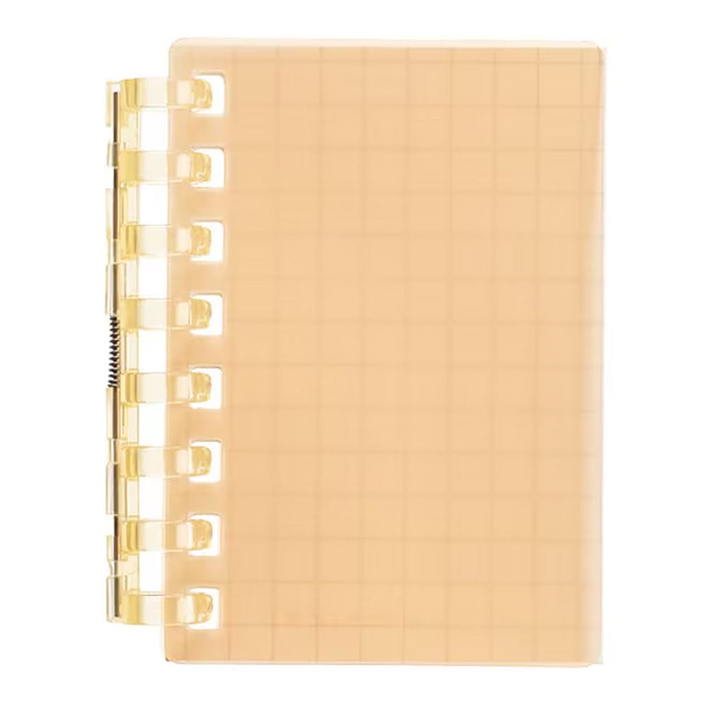 LIHIT LAB Open Ring Notebook Mini #4 Orange