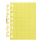 LIHIT LAB Open Ring Notebook Mini #5 Yellow